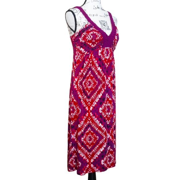 Design History Dress Bohemian Hippie Braided Detail Babydoll Soft Stretch S - Picture 2 of 6